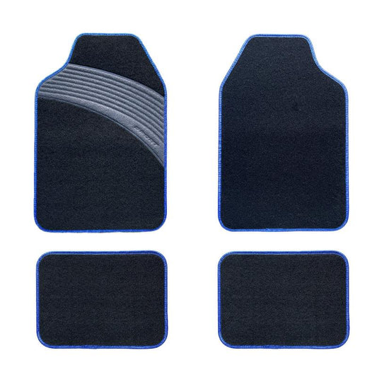 2pcs Universal Car Floor Mats SPORT Non-slip Easy To Clean for Most Car Models