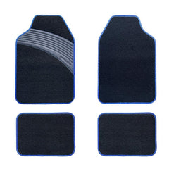 2pcs Universal Car Floor Mats SPORT Non-slip Easy To Clean for Most Car Models