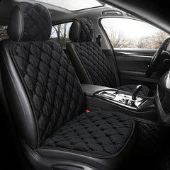 Winter Thickened Car Seat Cushion Plush Fur Warm Car Mat Single Seat Cover