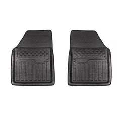 2pcs Car Universal Floor Mats All Seasons Non-slip Waterproof