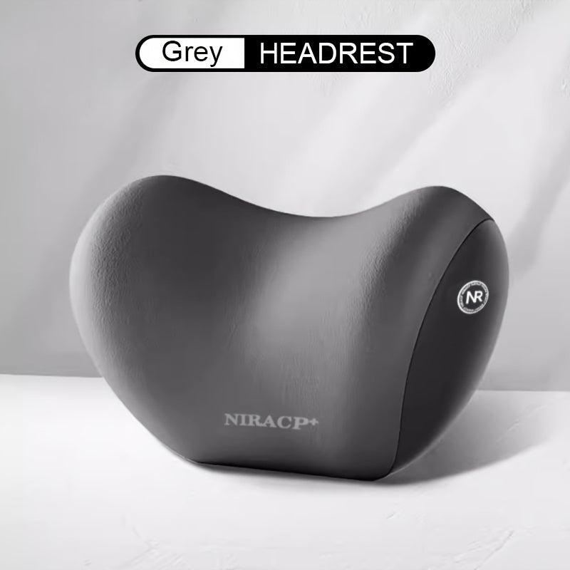 Car Memory Foam Headrest Lumbar Support