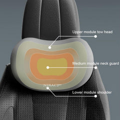 Car Memory Foam Headrest Lumbar Support