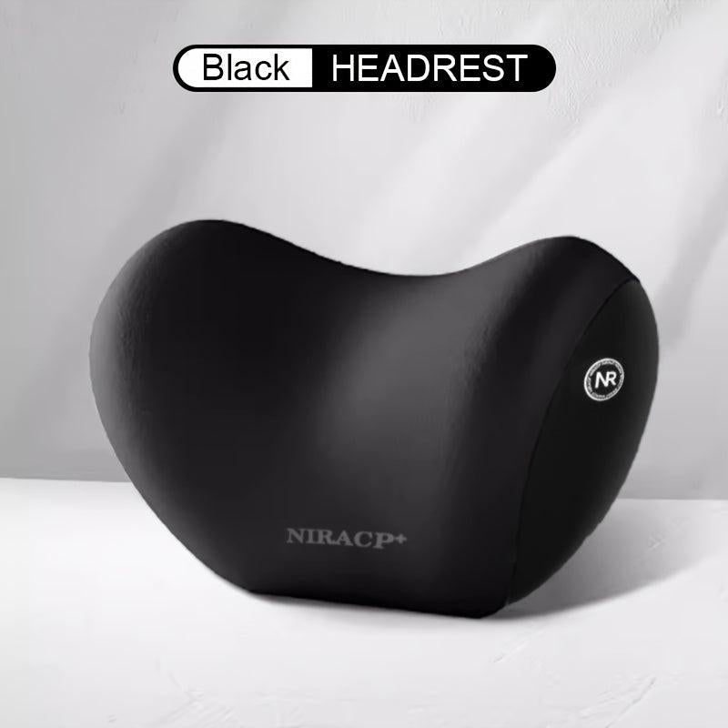 Car Memory Foam Headrest Lumbar Support