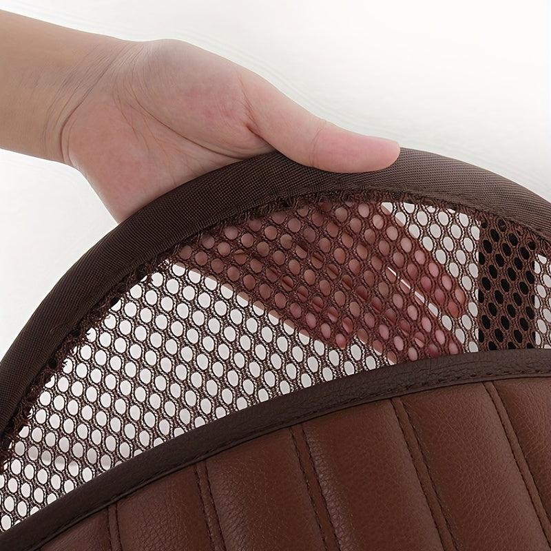 Car Driver's Seat Lumbar Support Cushion - Waist Back Support