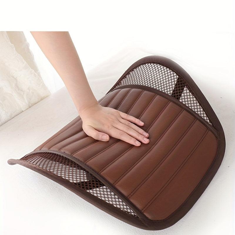 Car Driver's Seat Lumbar Support Cushion - Waist Back Support