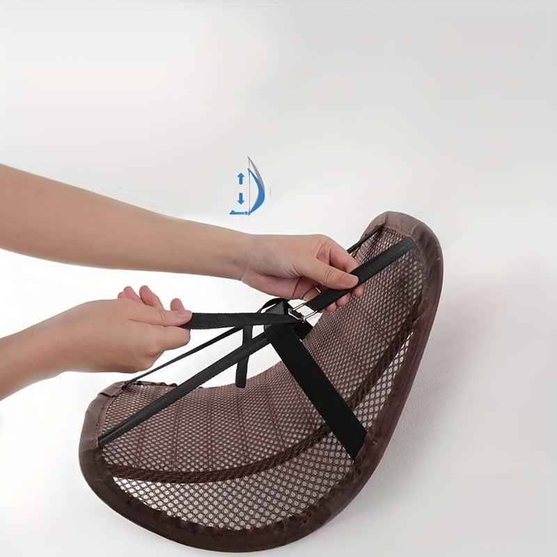 Car Driver's Seat Lumbar Support Cushion - Waist Back Support