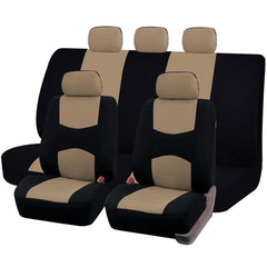 9pcs Pink Car Seat Covers Set For Women Airbag Compatible Soft Fabric