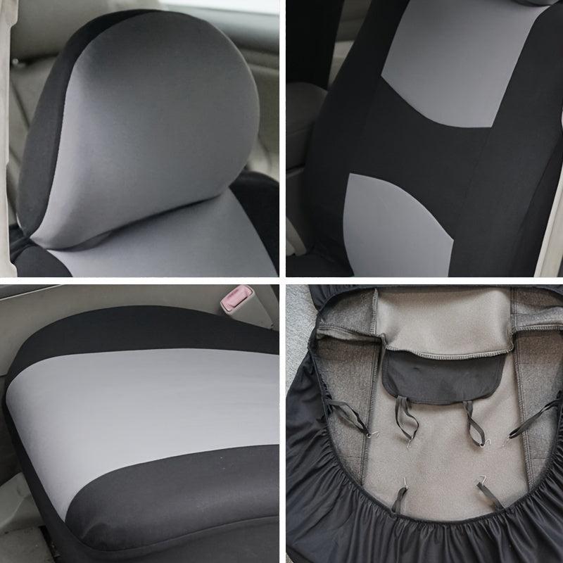 9pcs Pink Car Seat Covers Set For Women Airbag Compatible Soft Fabric