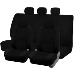 9pcs Pink Car Seat Covers Set For Women Airbag Compatible Soft Fabric