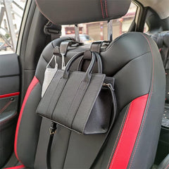 4pcs Car Headrest Hook Storage Hanger Car Back Seat Organizer Holder