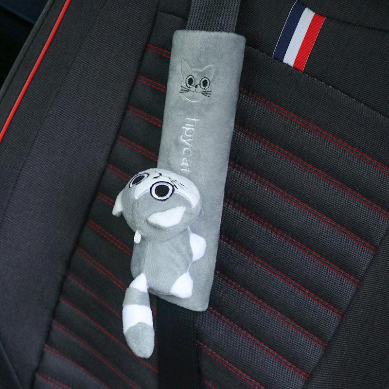 Car Seat Belt Cover PU Leather Shoulder Cushion Protector