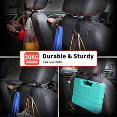 2PCS Auto Seat Headrest Hook Storage Hanger Car Back Seat Organizer Holder