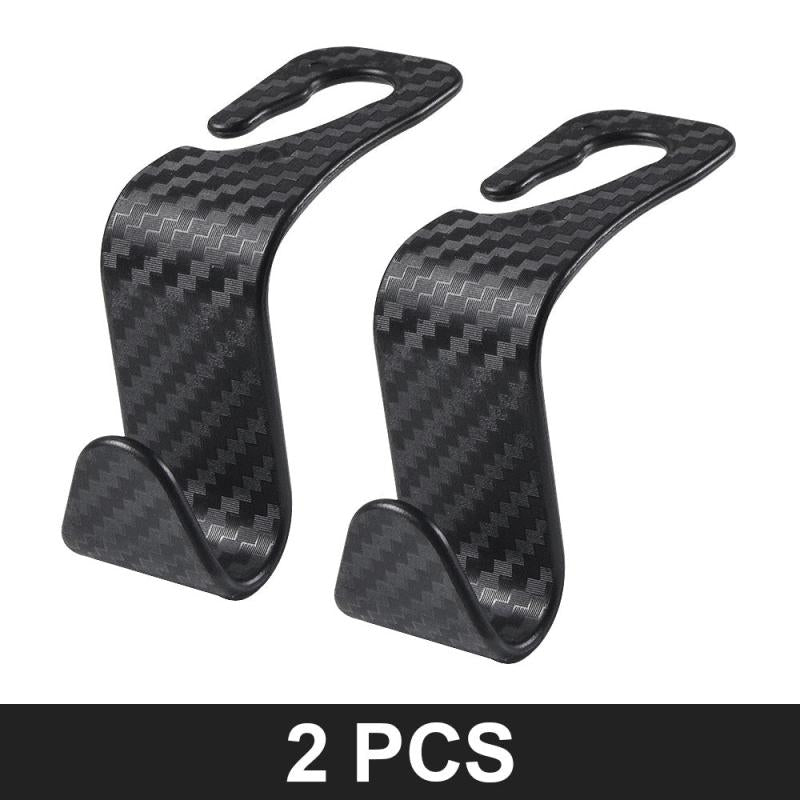 2PCS Auto Seat Headrest Hook Storage Hanger Car Back Seat Organizer Holder