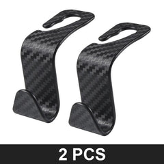2PCS Auto Seat Headrest Hook Storage Hanger Car Back Seat Organizer Holder
