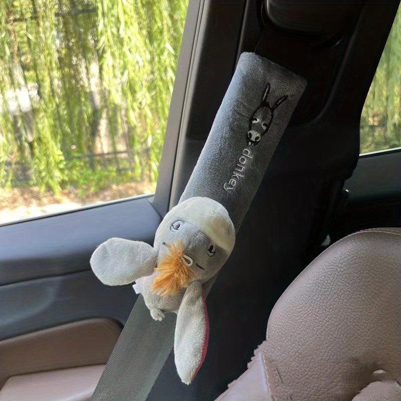 Cartoon Car Seat Belt Cover Shoulder Pad Warm Interior Cushion