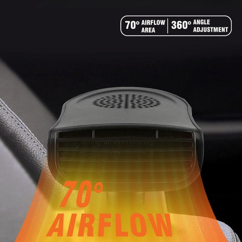 Portable Car Heater Defroster Fan 2in1 150W