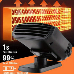 Portable Car Heater Defroster Fan 2in1 150W