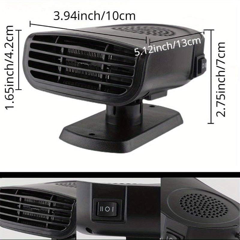 Portable Car Heater Defroster Fan 2in1 150W
