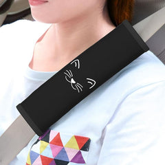 Cat Car Seat Belt Cover Soft Shoulder Protector Pad
