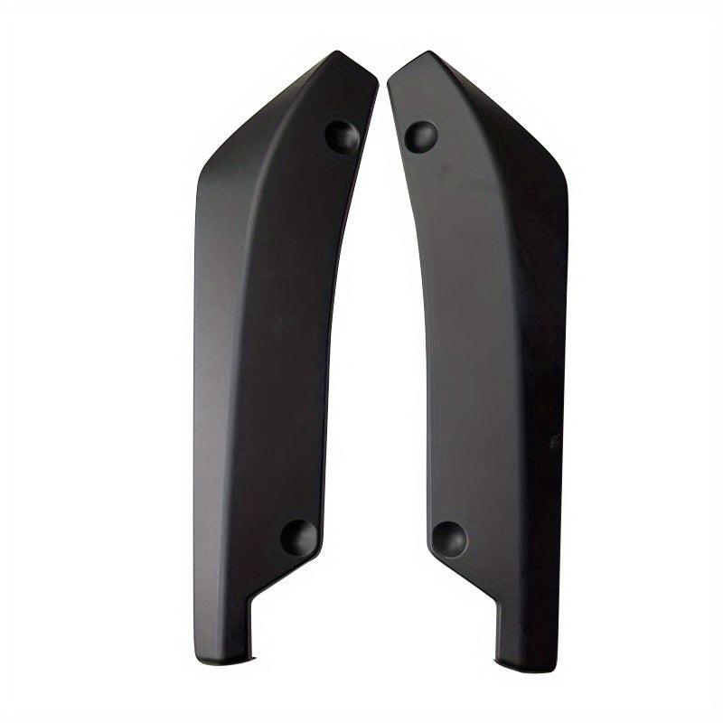 2pcs Universal Car Rear Wrap Corner Small Modified Rear Spoiler Front Rear Lip