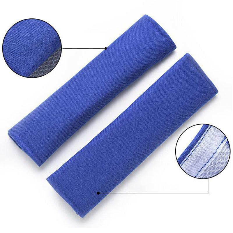 2pcs Plush Car Seat Belt Cover Shoulder Pad for Cars Trucks Adults Teens