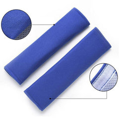 2pcs Plush Car Seat Belt Cover Shoulder Pad for Cars Trucks Adults Teens