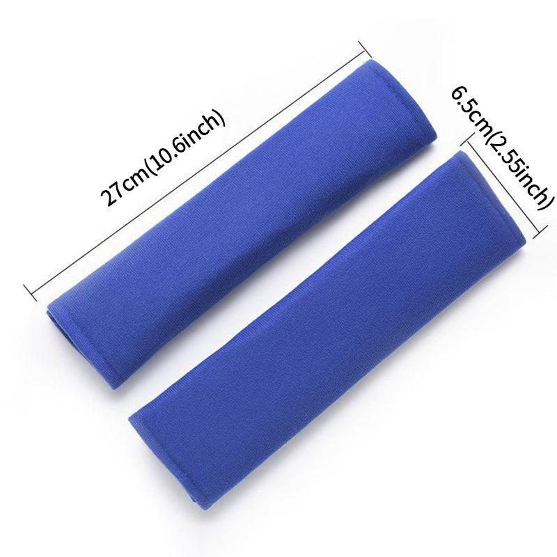 2pcs Plush Car Seat Belt Cover Shoulder Pad for Cars Trucks Adults Teens