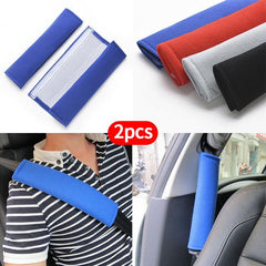 2pcs Plush Car Seat Belt Cover Shoulder Pad for Cars Trucks Adults Teens