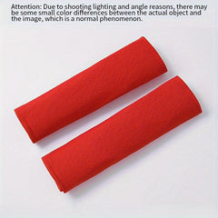 2pcs Plush Car Seat Belt Cover Shoulder Pad for Cars Trucks Adults Teens