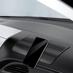 High Temp Resistant Non-slip Car Mat, Center Console Phone Holder