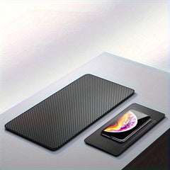 High Temp Resistant Non-slip Car Mat, Center Console Phone Holder