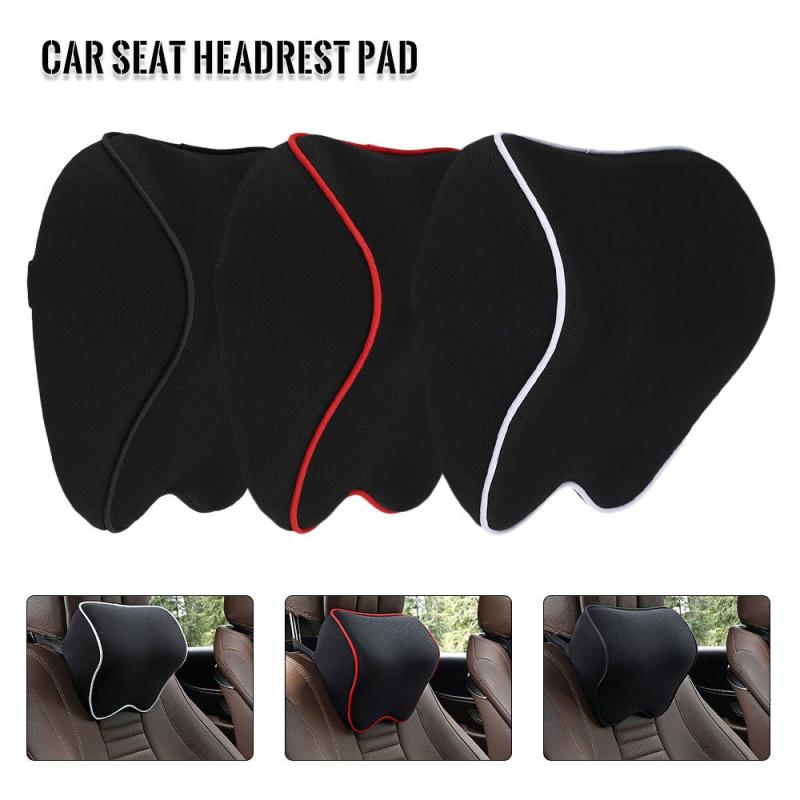 Car Neck Pillow Headrest Support Cushion Washable Travel Pillow