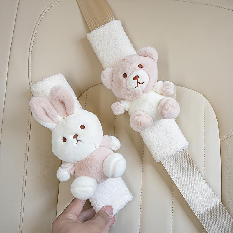 Cartoon Animal Car Seat Belt Cover Soft Padded Shoulder Pad