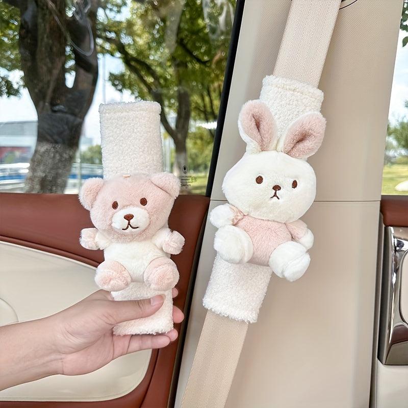 Cartoon Animal Car Seat Belt Cover Soft Padded Shoulder Pad