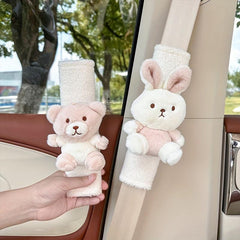 Cartoon Animal Car Seat Belt Cover Soft Padded Shoulder Pad