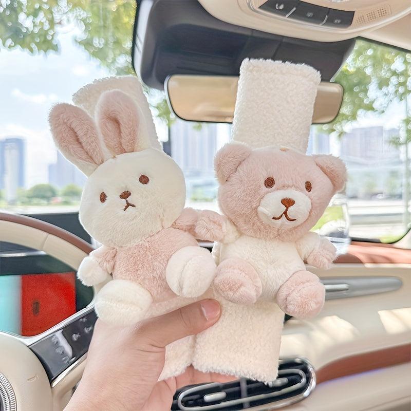 Cartoon Animal Car Seat Belt Cover Soft Padded Shoulder Pad
