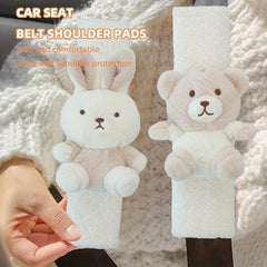 Cartoon Animal Car Seat Belt Cover Soft Padded Shoulder Pad