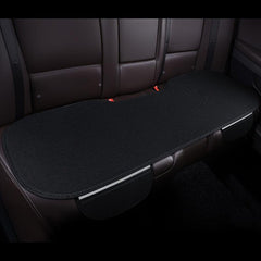 Universal Linen Car Seat Cushion Anti-slip Breathable Rear Row Single Seat Cushi