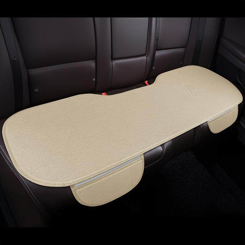 Universal Linen Car Seat Cushion Anti-slip Breathable Rear Row Single Seat Cushi