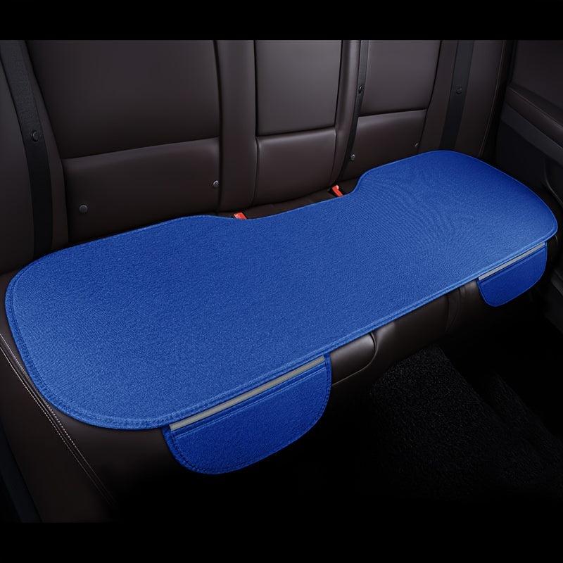Universal Linen Car Seat Cushion Anti-slip Breathable Rear Row Single Seat Cushi