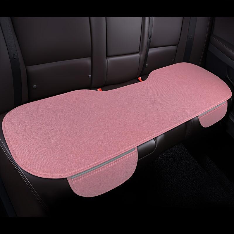 Universal Linen Car Seat Cushion Anti-slip Breathable Rear Row Single Seat Cushi