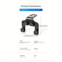 Car Mobile Phone Holder Storage Hook for Rear Seat Backrest