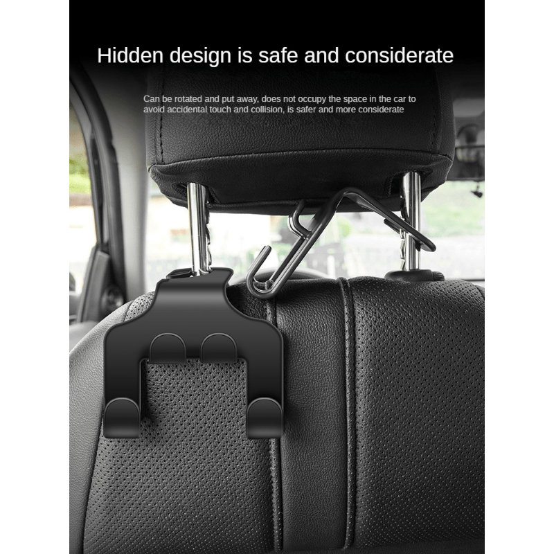 Car Mobile Phone Holder Storage Hook for Rear Seat Backrest