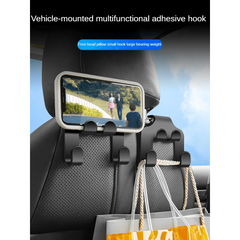 Car Mobile Phone Holder Storage Hook for Rear Seat Backrest