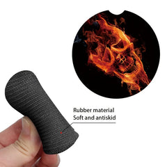 2pcs Flame Skull Print Car Cup Holder Coasters Car Accessories