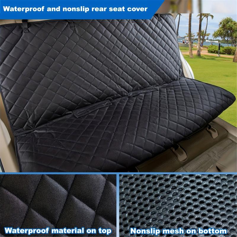 Waterproof Dog Car Seat Cover with Armrest for Dogs