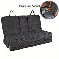 Waterproof Dog Car Seat Cover with Armrest for Dogs