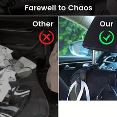 Car Seat Headrest Hook Storage Organizer For Purse Coats Umbrellas