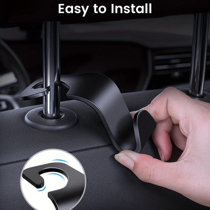 Car Seat Headrest Hook Storage Organizer For Purse Coats Umbrellas
