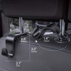 Car Seat Headrest Hook Storage Organizer For Purse Coats Umbrellas